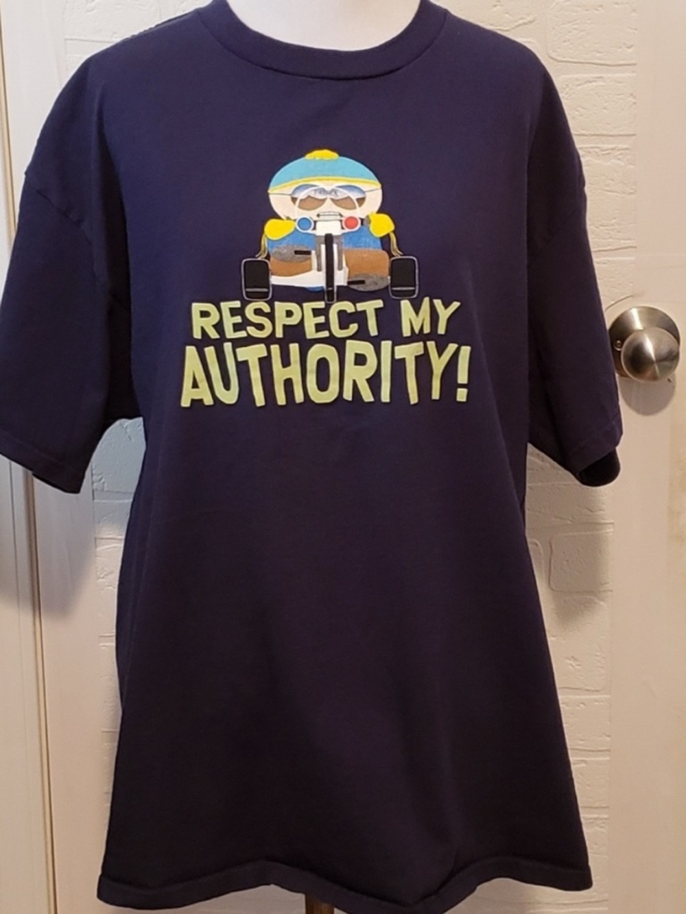 Vintage Southpark Respect My Authority! XL Shirt